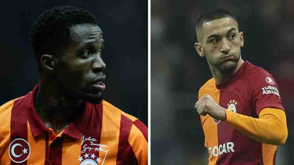 Galatasaray'da Wilfred Zaha ve Hakim Ziyech belirsizliği 