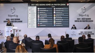Süper Lig 2021-2022 sezonu fikstürü belli oldu...