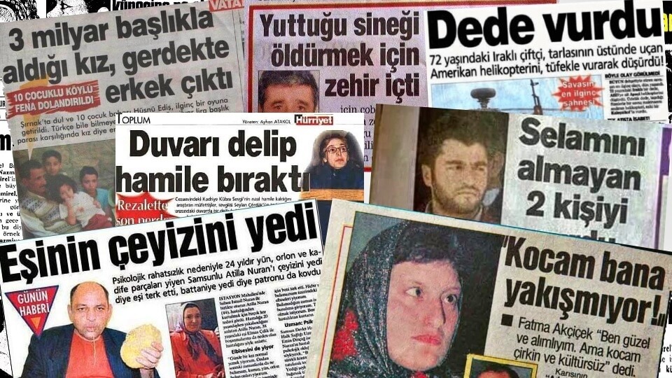 Türkiye'de yaşanmış en ilginç haberler